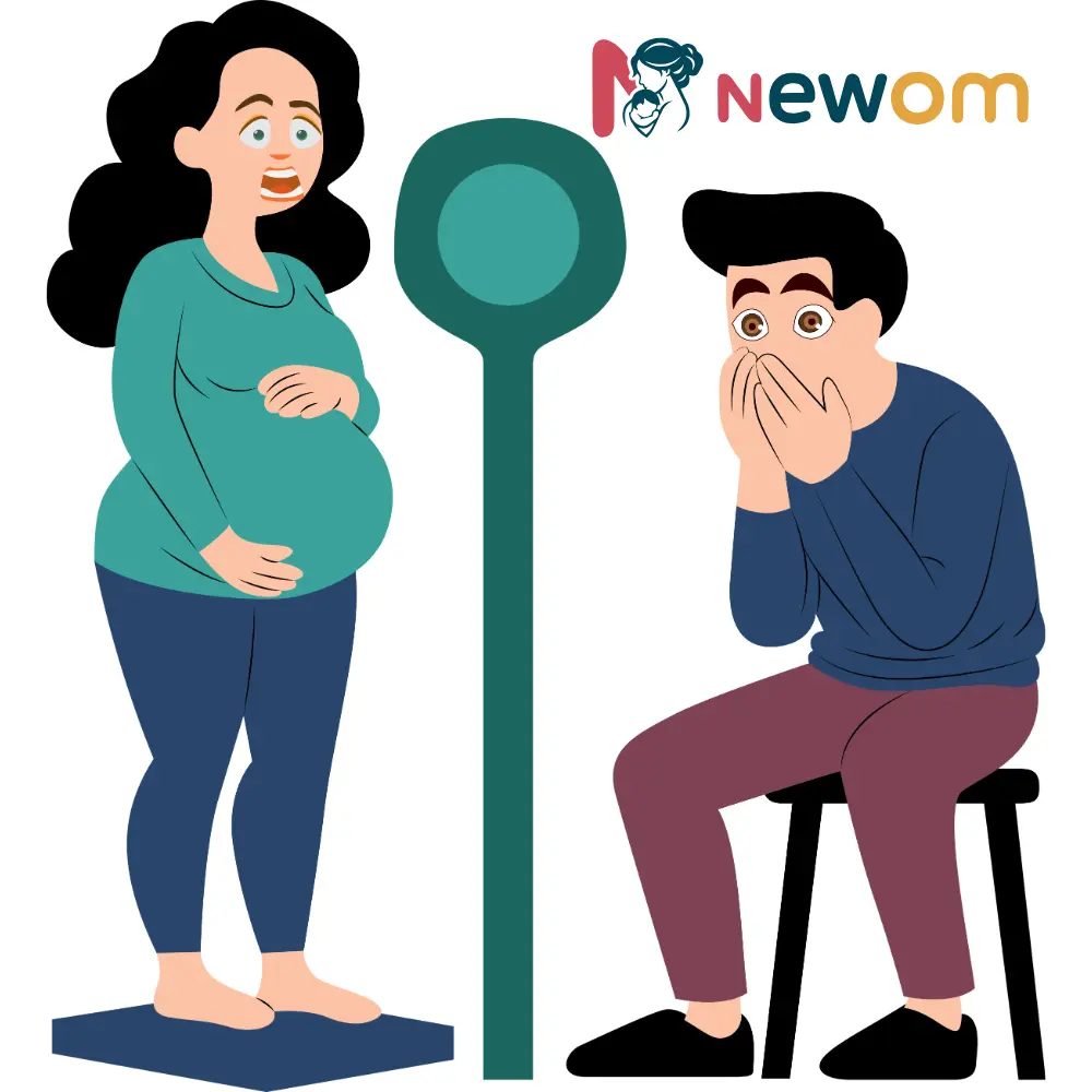 سبب زيادة وزن الحامل بشكل كبير